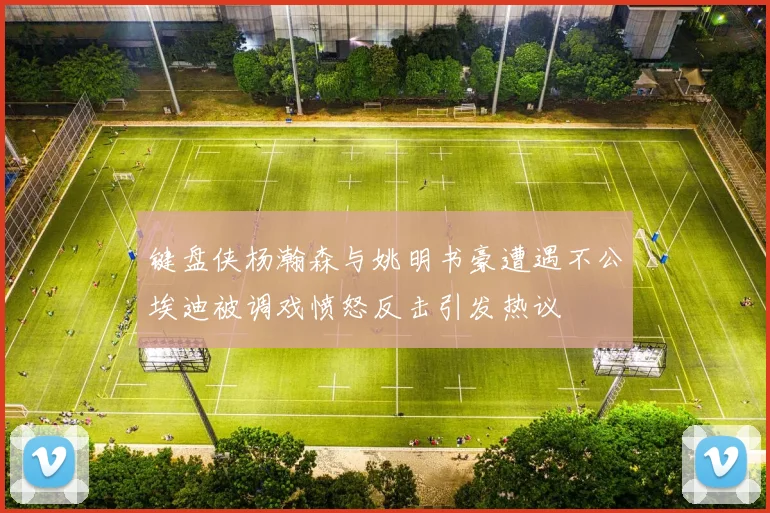 键盘侠杨瀚森与姚明书豪遭遇不公埃迪被调戏愤怒反击引发热议
